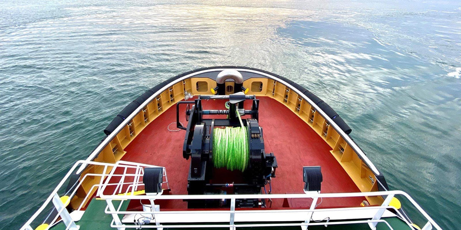 Cortland Plasma® LoCo™ on tugboat