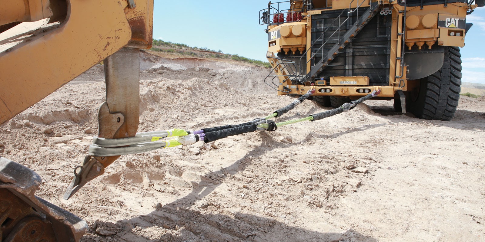 Cortland synthetic rope recovery system in action