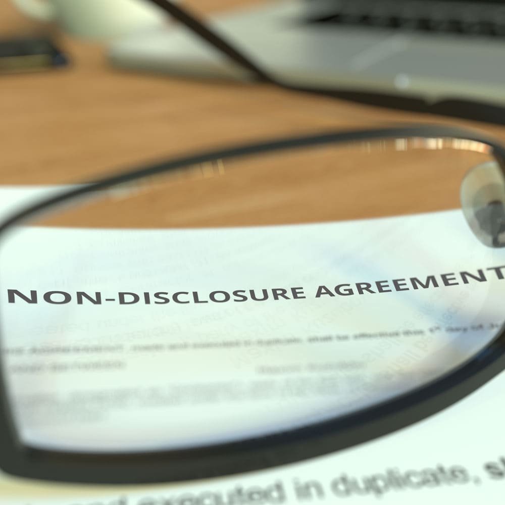 Non-disclosure agreement