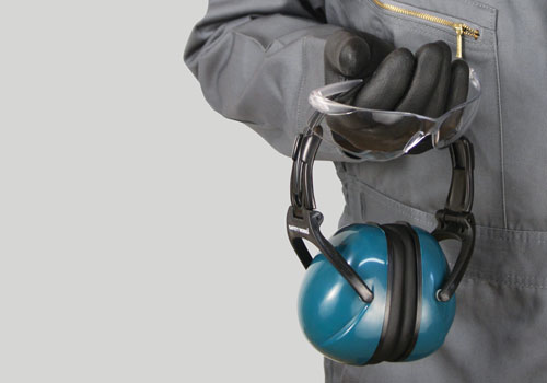 An example of safety equipment used to maintain an incident-free workplace